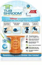 TubShroom® Orange Revolutionary Drain Hair Catcher No More Clogs Free Shipping!